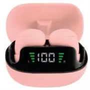Audífonos Inalámbricos Perfect Choice TWS Mini Tiny Beats con Indicador de Carga Color Rosa - [PC-117063]