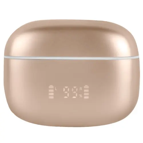 AUDIFONOS PERFECT CHOICE TWS ANC+ENC INTUNE- BEIGE/BLANCO - [PC-117216]