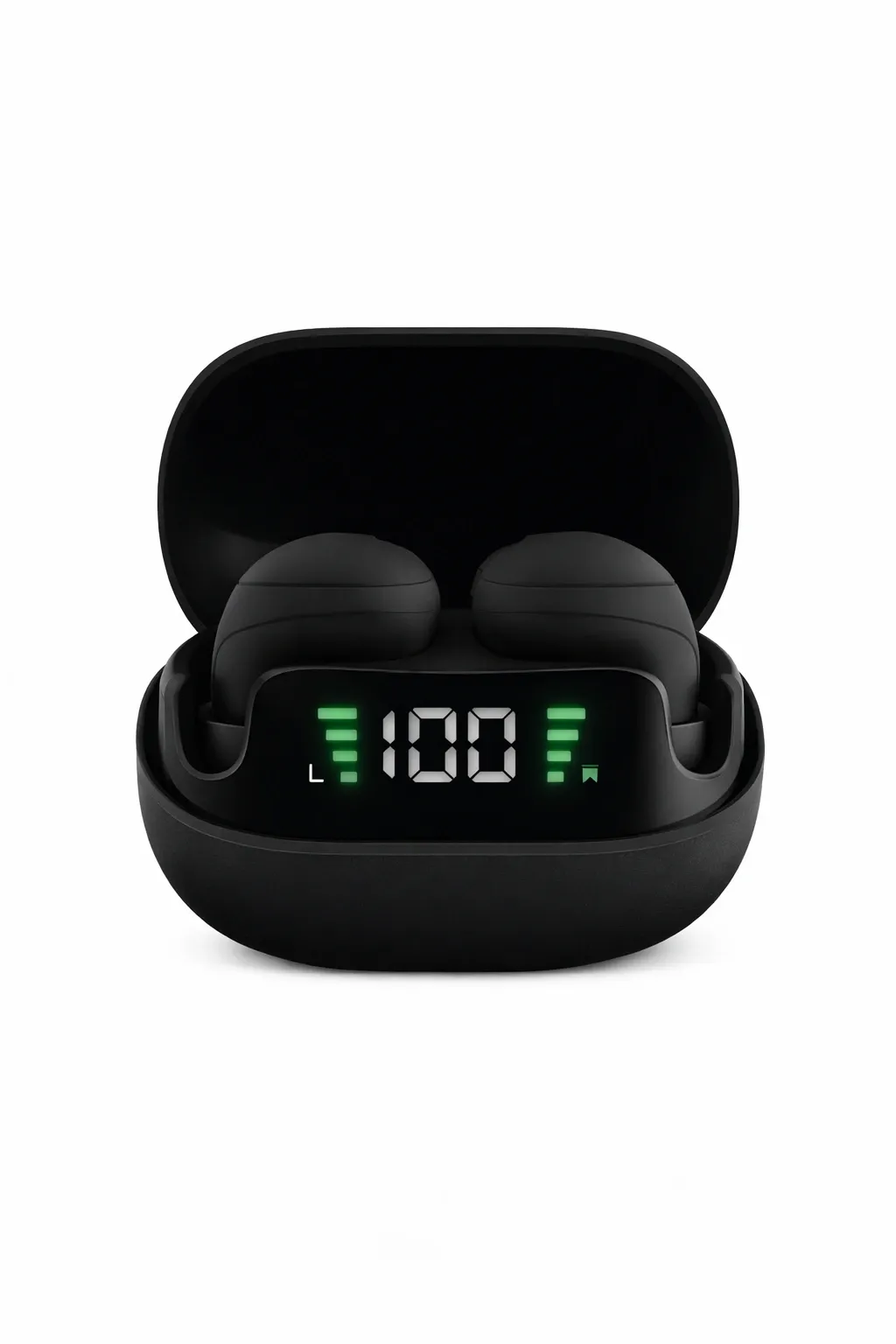 [PC-117056] Audífonos Inalámbricos Perfect Choice TWS Mini Tiny Beats con Indicador de Carga Color Negro - [PC-117056]