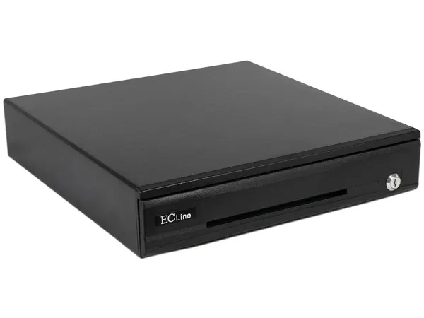 [EC-CD-100M-II-G] CAJON DE DINERO ECLINE DE 5 BILLETES/7 MONEDAS TRES POSICIONES DE SEGURIDAD CON LLAVE INTERFAZ: RJ11 - [EC-CD-100M-II-G]