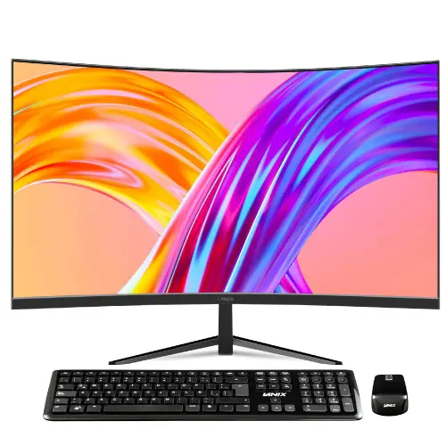 ALL IN ONE LANIX (D90) X240/ CI3 1215U/RAM 8GB/ALMAC 256GB SSD/ WIFI/ WIN 11 PRO/TEC Y MOUSE INALAMBRICO/ 23.8" - [41776]