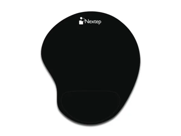 [NE-418C] Mouse Pad Nextep Ergonómico Gel Color Negro - [NE-418C]