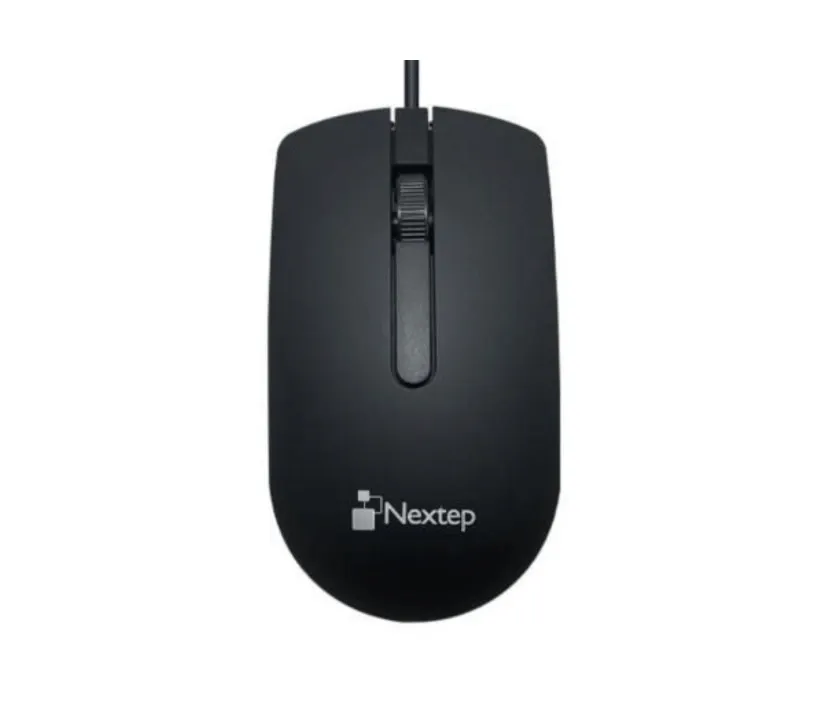 [NE-414] Mouse Nextep Alámbrico USB 1000 dpi Color Negro - [NE-414]