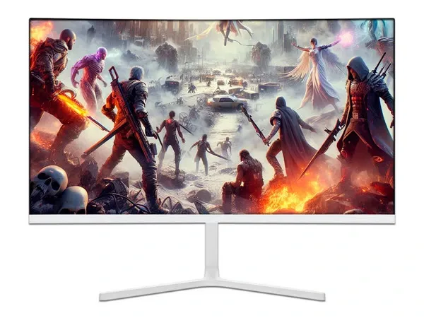 [XSPMG07W] Monitor Xzeal 23.8 Xzeal XST-570-1 Panel Curvo VA FHD 100Hz 5ms 1xVGA + 1xHDMI + Vesa 100x100mm Blanco - [XSPMG07W]