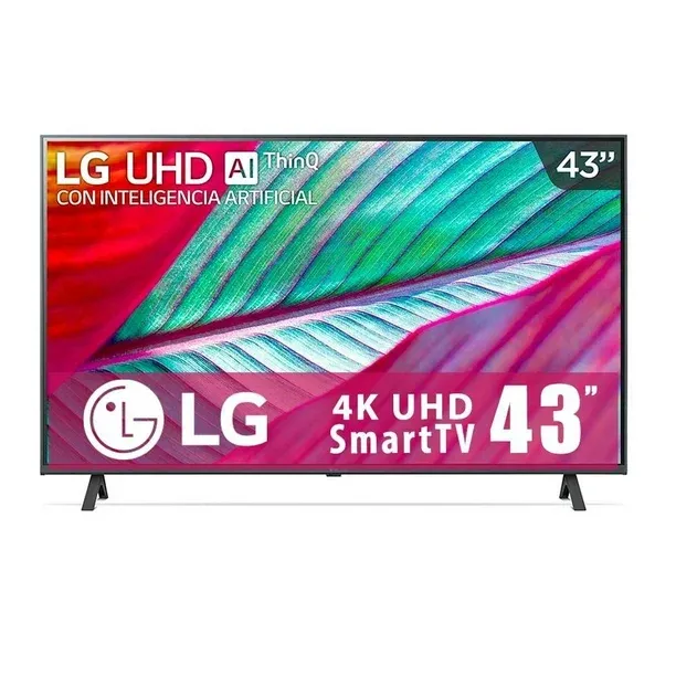 [43UR7800PSB] Televisor LG 43" Al ThinQ Smart TV 4K UHD Resolución 3840x2160 WebOS 23 - [43UR7800PSB]