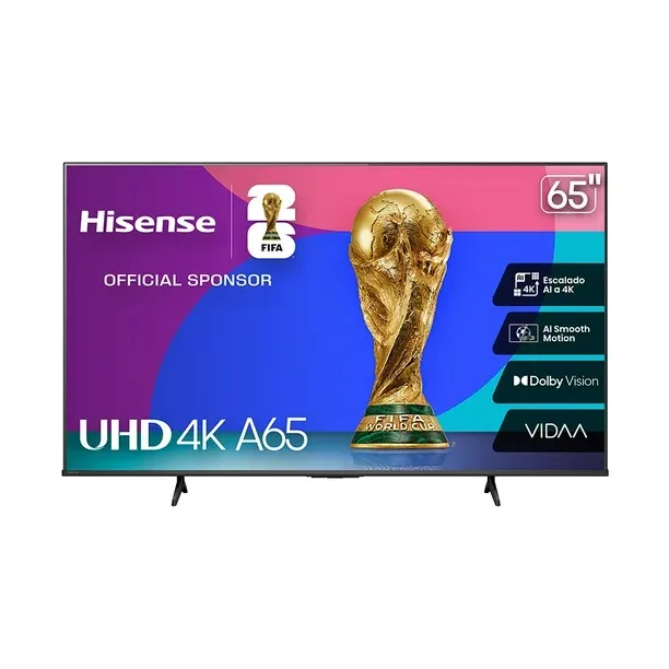 [65A65NV] Television Hisense A65NV 65 Pulgadas UHD 4K VIDAA 65A65NV - [65A65NV]