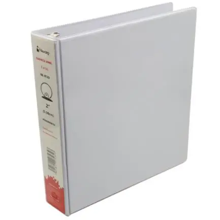 [NE-013D] Carpeta Panoramica Nextep Vinil Aro "O" 2" Carta Blanca - [NE-013D]