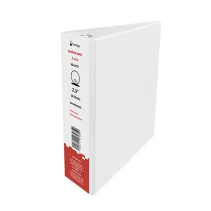 [NE-013T] Carpeta Panoramica Nextep Vinil Aro "O" 2.5" Carta Blanca - [NE-013T]