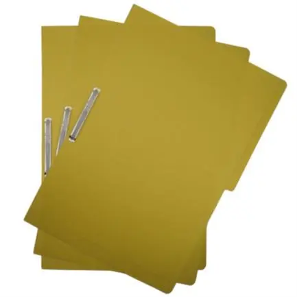 [CAPRKB-TO-AMA] Carpeta Pressboard Kyma C/Broche 8cm Tamaño Oficio Amarillo Paquete C/3 - [CAPRKB-TO-AMA]