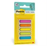 [684-ARR2] Banderitas 3M Post-it 684-ARR2 Flecha Neón 12mmx43mm 5 Blocks C/20 Banderitas - [684-ARR2]