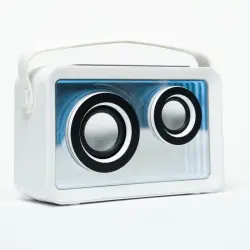 [PC-113140] Bocina Portátil Loopstar Perfect Choice Bluetooth Recargable 15W Blanco - [PC-113140]