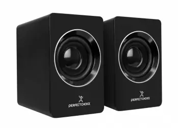 [PC-112914] Bocina para Computadora Mosso Perfect Choice Sonido Estéreo 2.0 Conector USB Negro - [PC-112914]