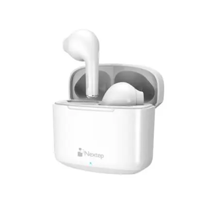 [NE-428B] Audifonos Nextep Buds Bluetooth Control Tactil Hasta 20Horas Blanco - [NE-428B]