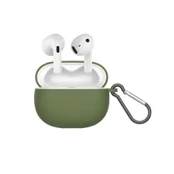 [ARG-HS-5055GN] Audífonos Argomtech Skeipods E55 Inalámbricos Control Táctil Color Verde - [ARG-HS-5055GN]